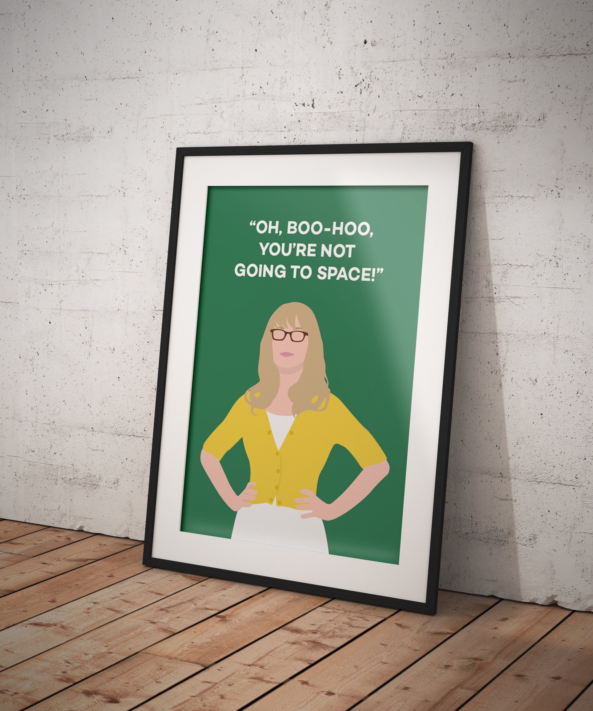 Bernadette Wolowitz The Big Bang Theory downloadable print Etsy
