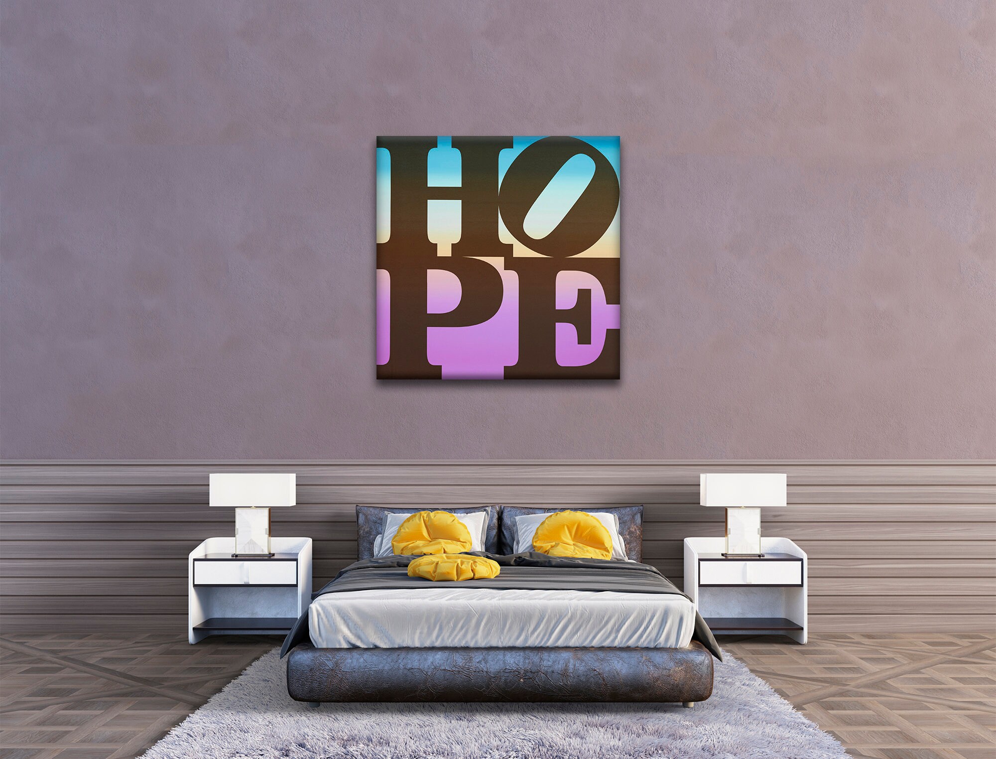 Hope wall art print Pop art canvas print Amazing home wall art Etsy