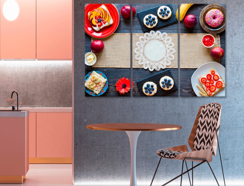 Kitchen Art Large Kitchen Canvas Art Canvas Prints For Kitchen Cooking Framed Wall Art Fruits Canvas Print Large Kitchen Wall Decor Giclee Art Collectibles Kromasol Com