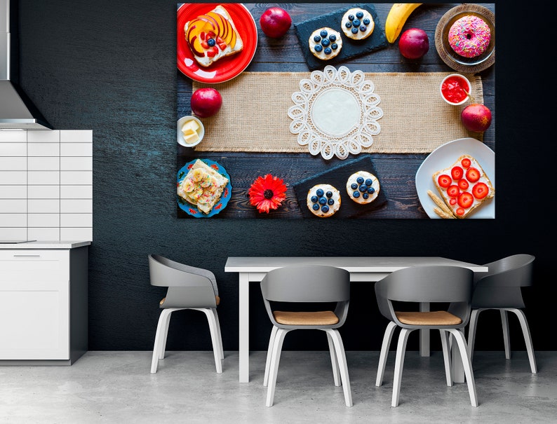 Kitchen art Large Kitchen canvas art Canvas prints for kitchen Etsy