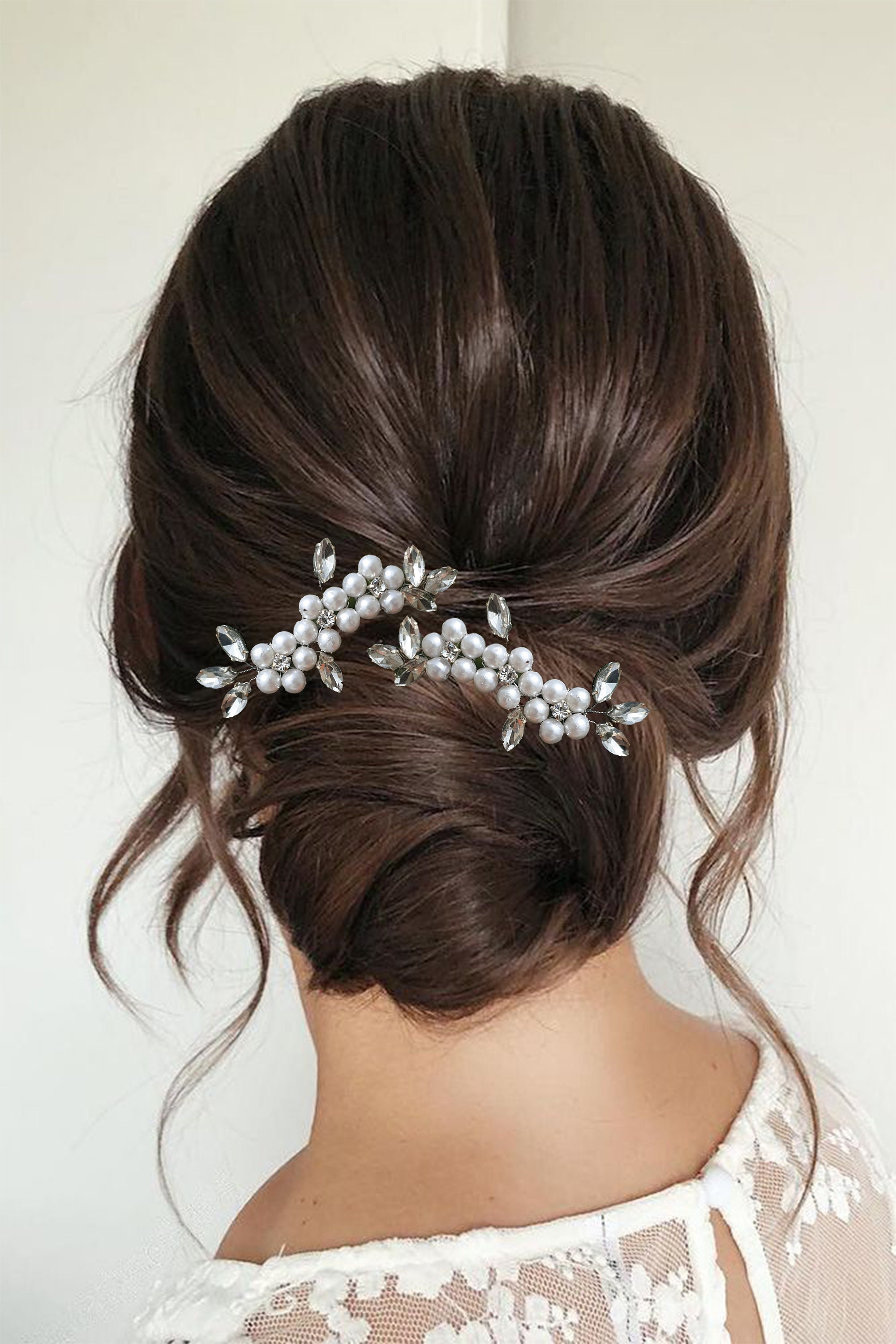 Minigram Pearls Hairclip S00 - Women - Accessories