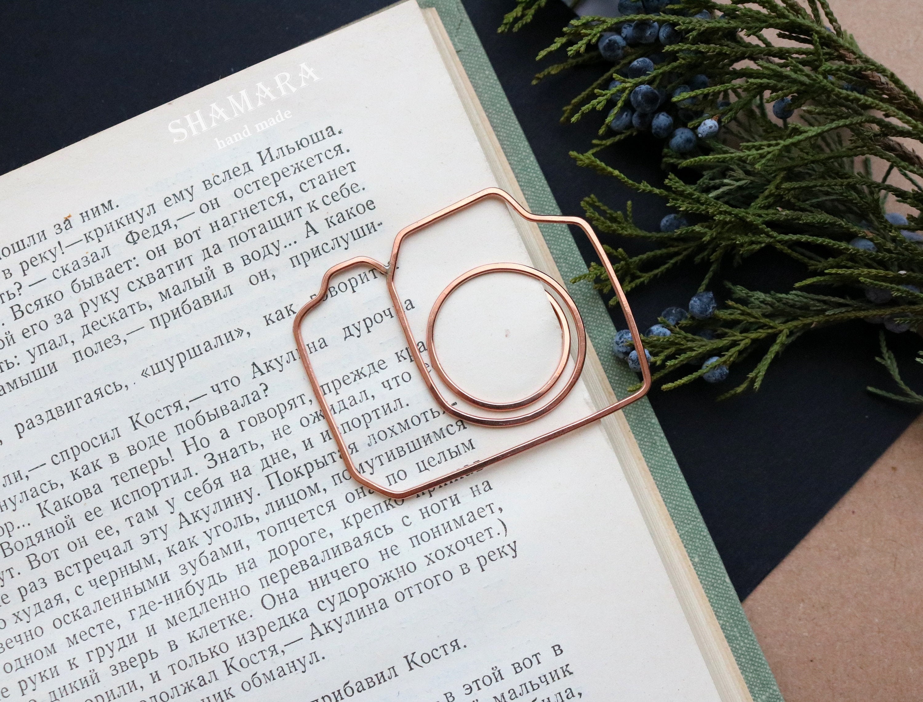 Personalized Wire Bookmark Camera Gift for Photographer Etsy