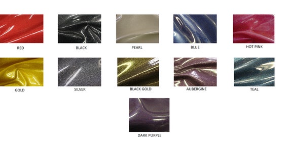Black High Gloss Glitter + Sparkle Vinyl Upholstery Fabric By The