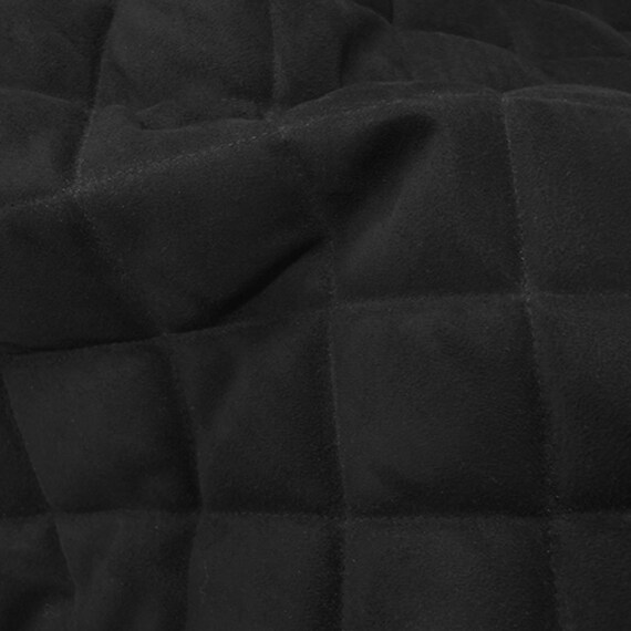 Quilted Suede Fabric KBT7358 B322 Etsy
