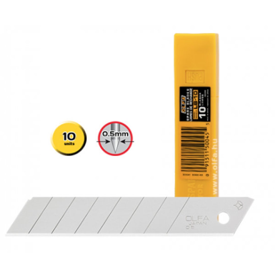 Olfa Spare Blade LB10 18mm pack of 10 free UK Delivery Etsy
