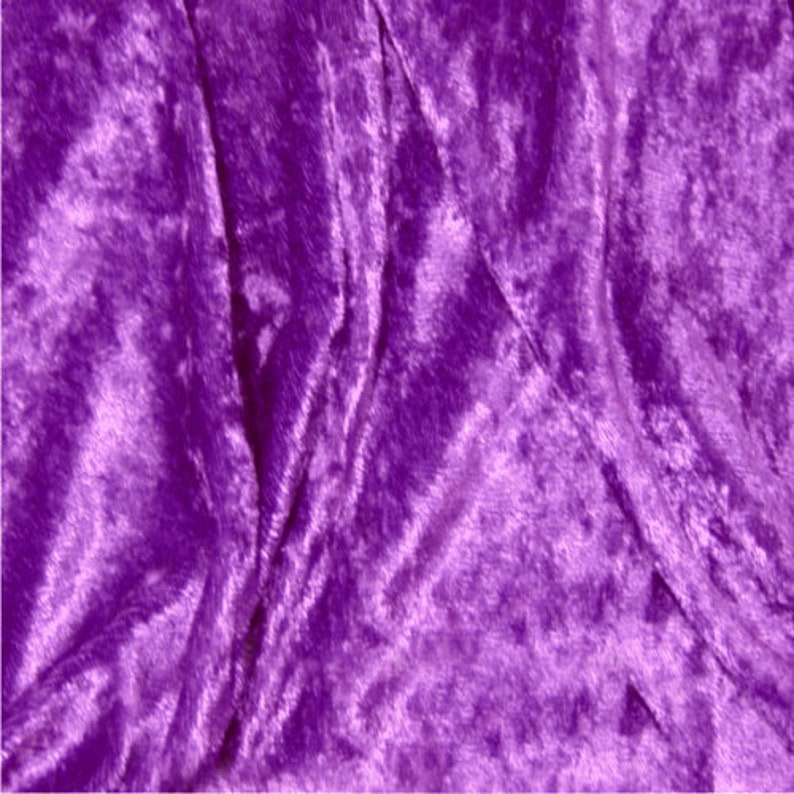 Crushed Velvet Plain Dyed Fabric 110 KBT171 F50 56 Etsy UK