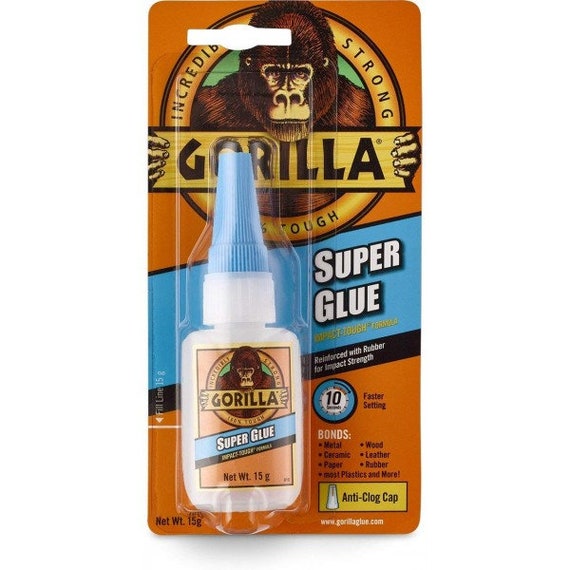 Gorilla Super Glue and Gorilla Glue Clear