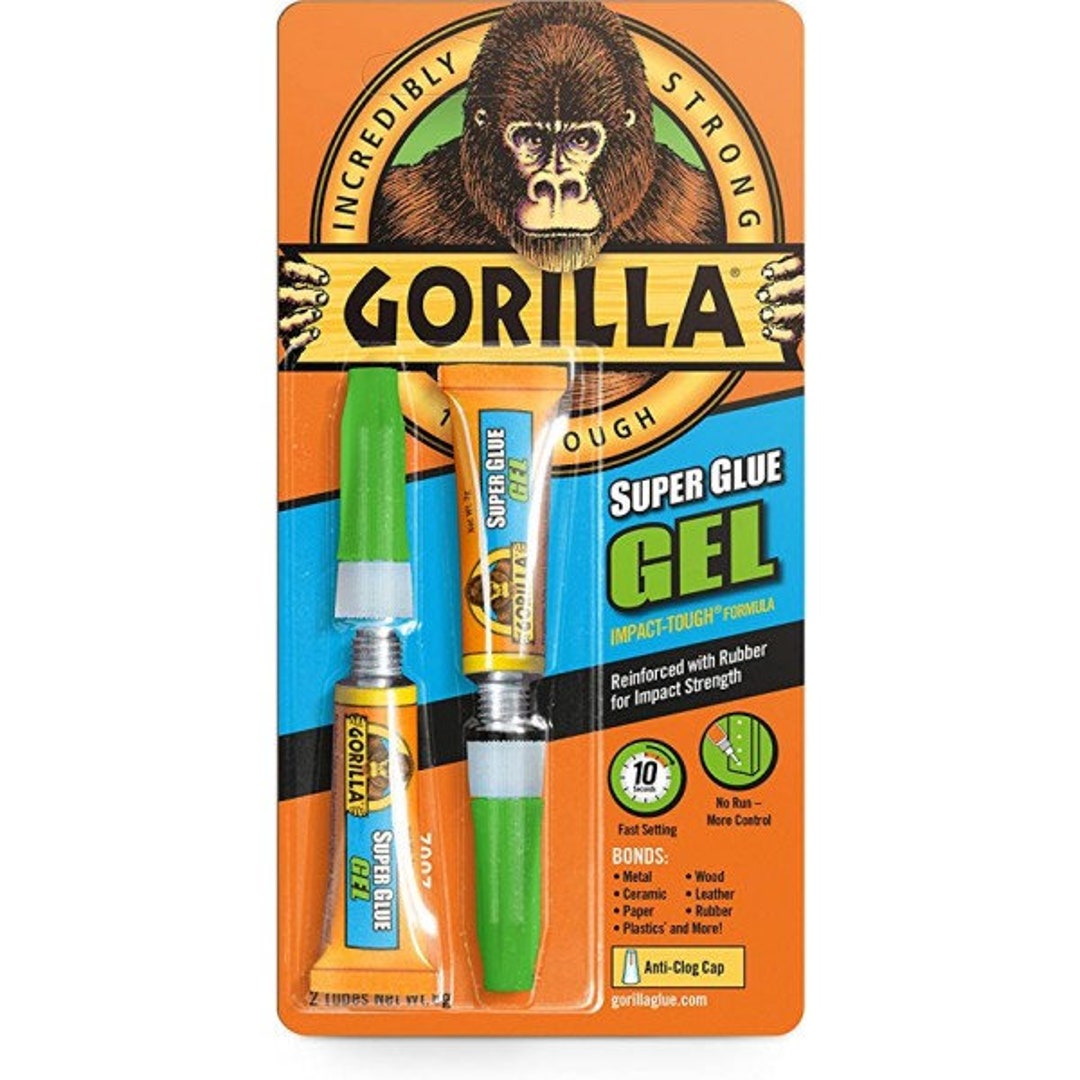 Gorilla Glue Super Glue Gel 2 X 3g free UK Delivery Etsy