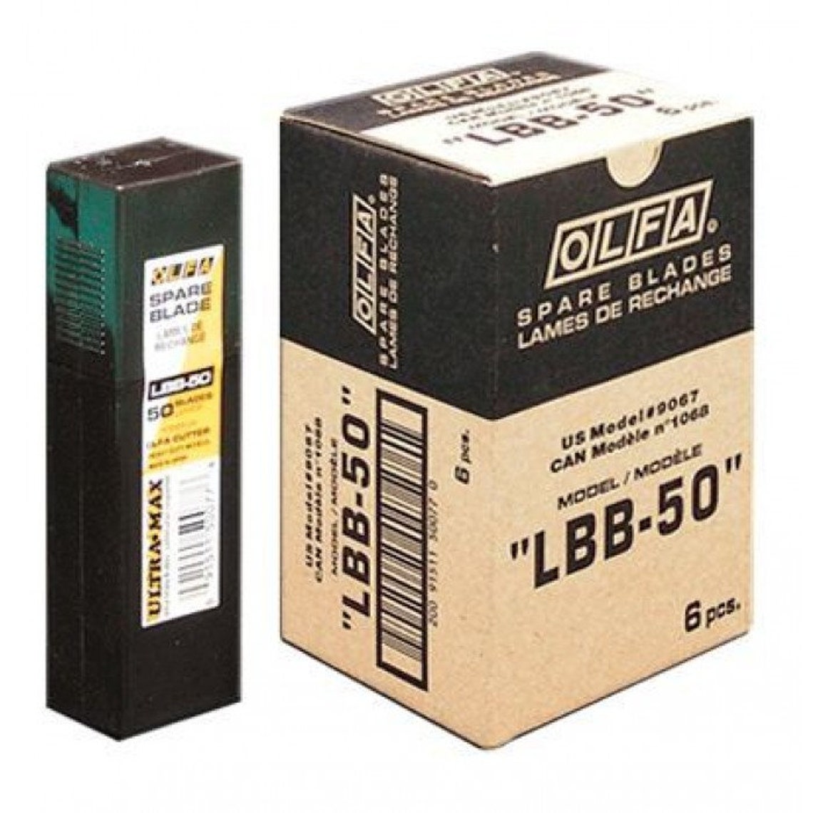 Olfa Spare Blade LBB50 18mm Excel Black Blades pack of 10 Etsy UK