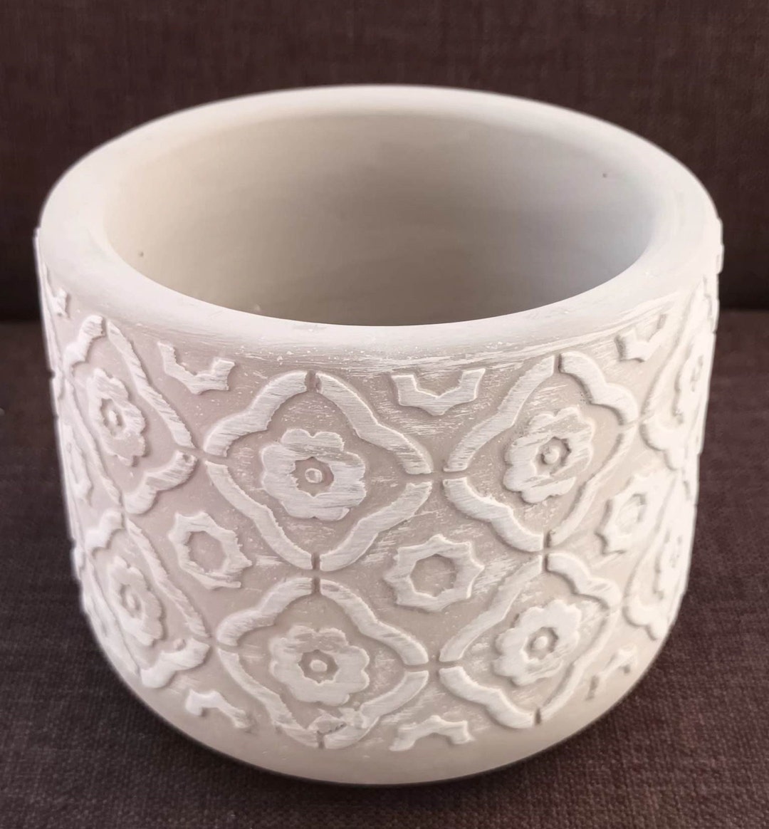 Waterproof Ceramic Pot for Inside or Outside Flowers Etsy