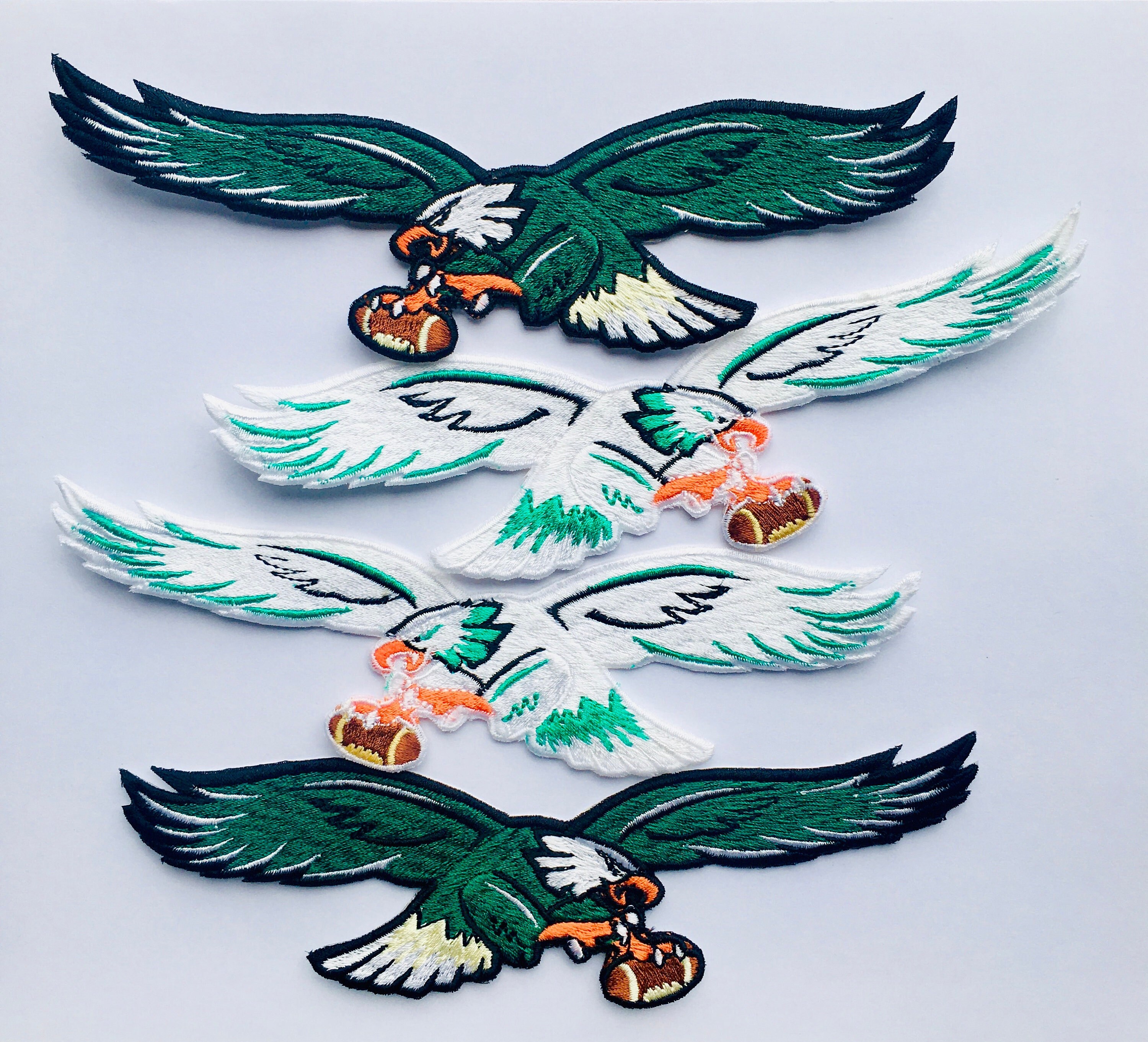 Eagles Patches Ironon Custom Colors and Size Etsy