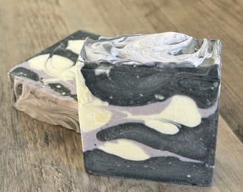 Lavender & Patchouli Soap, Cold Process, Handmade