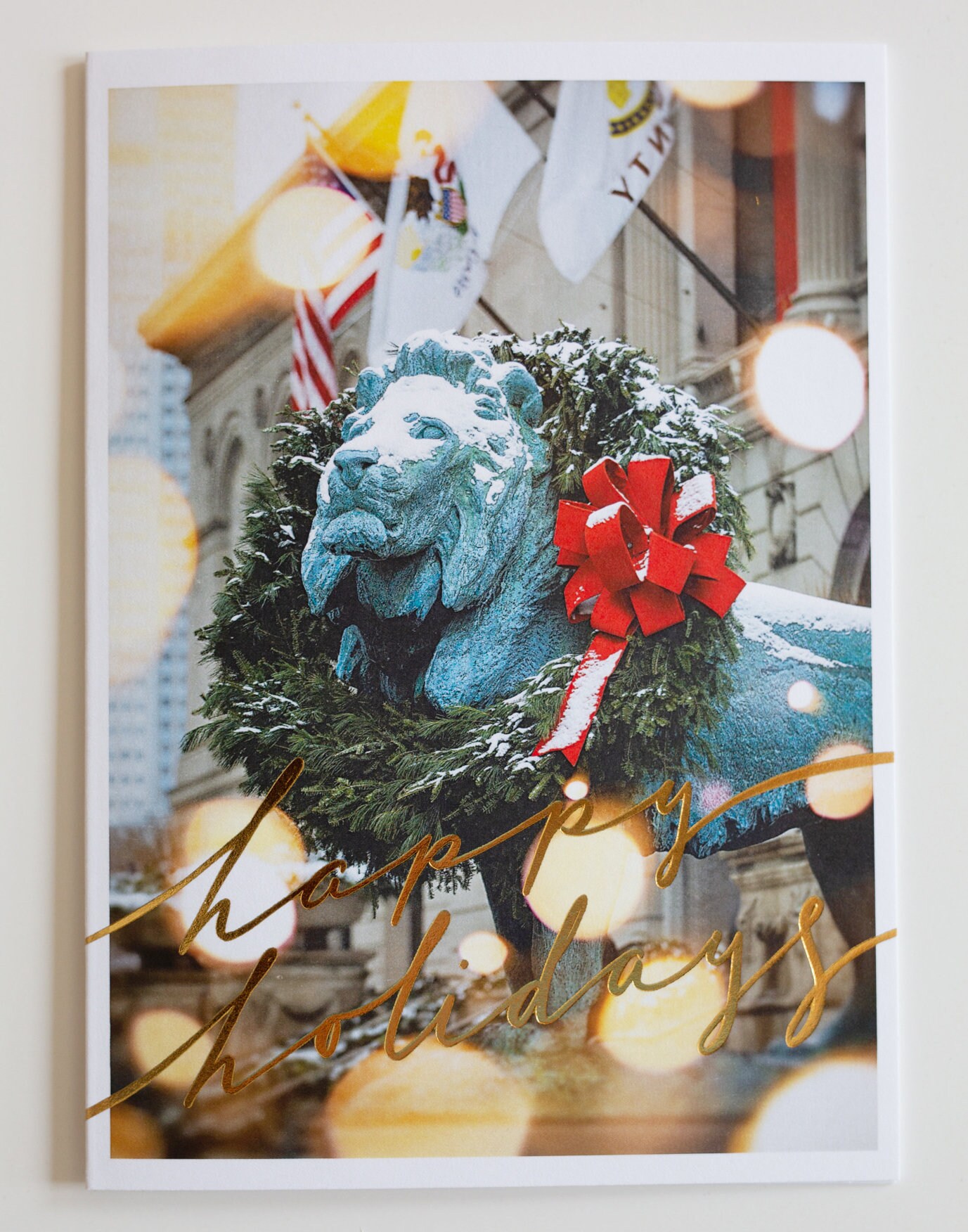 Chicago Christmas Holiday Cards 5x7 Includes Etsy