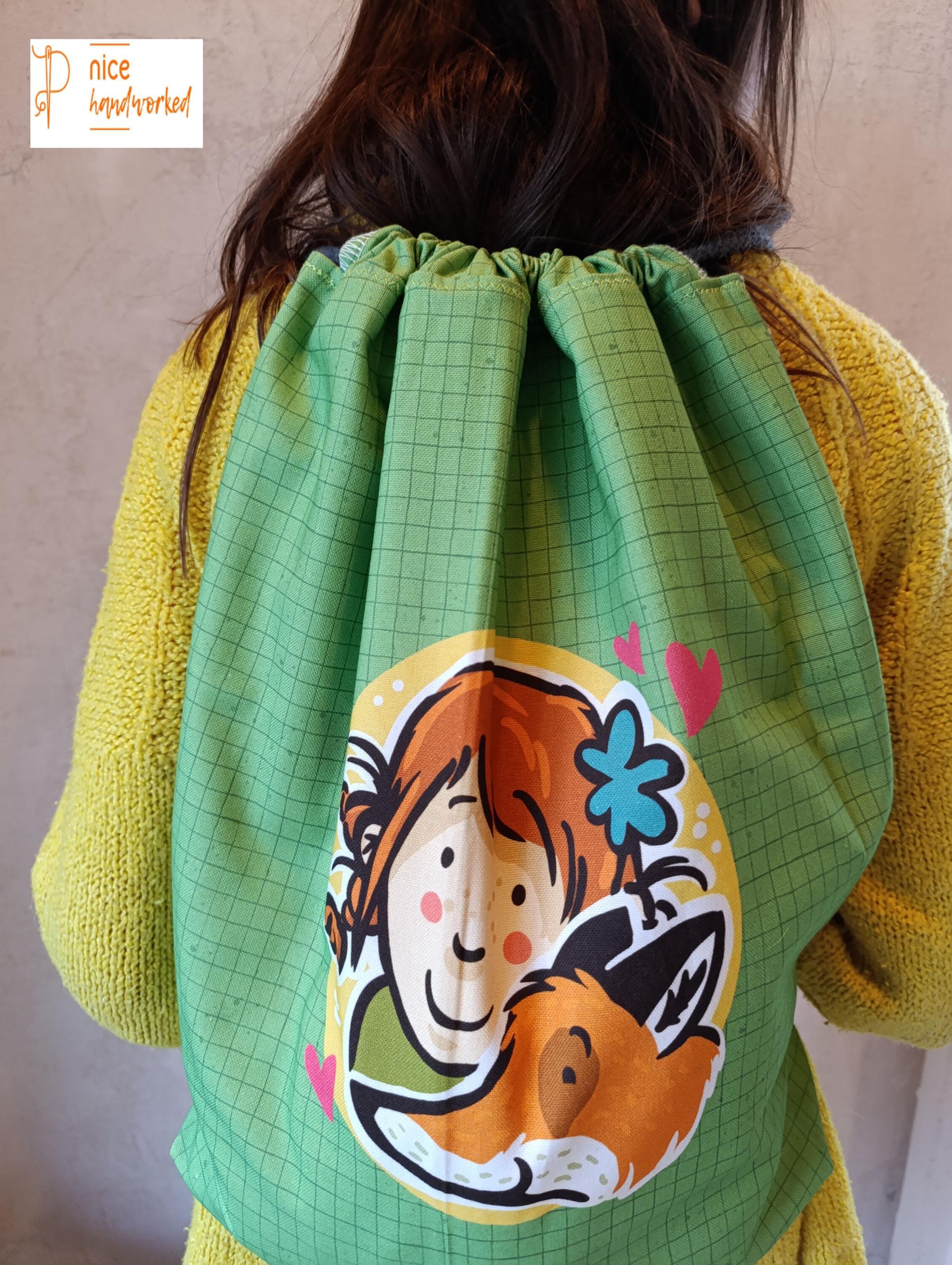 Rucksack Mit Kordelzug Für Kinder – Tierdesign, Leicht & Praktisch – Ideale Schultasche Oder Sportbeutel