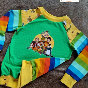 Die Schule der magischen Tiere, Regenbogen, Jersey-Pullover, für Mädchen und Jungen, Kinder, Babys ab 98-146 Bild 2