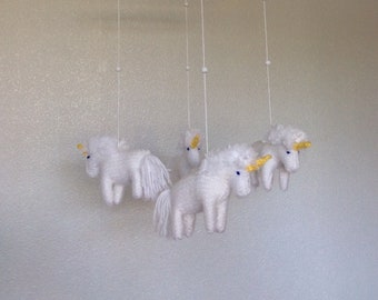 Unicorns nursery mobile