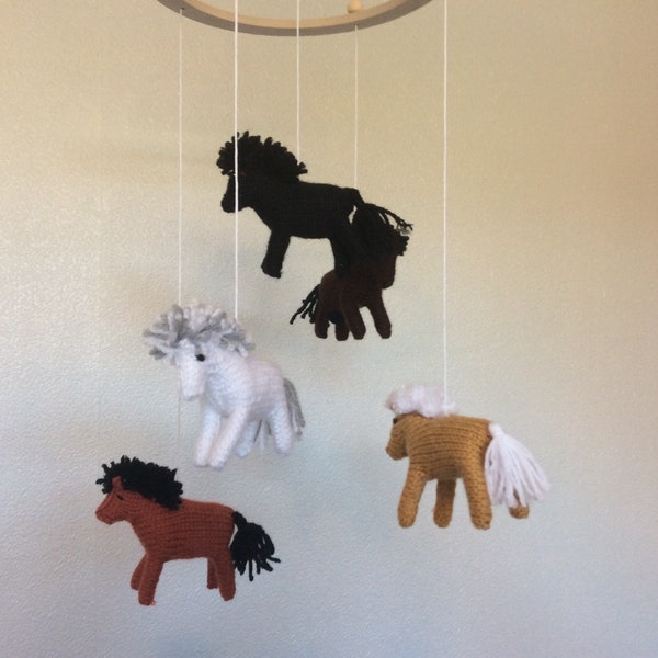 Pony mobile for nursery /child’s room