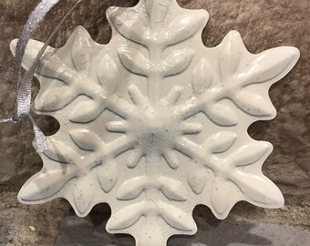 Metal Snowflake Ornament