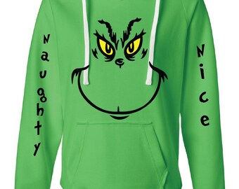 grinch hoodie mens