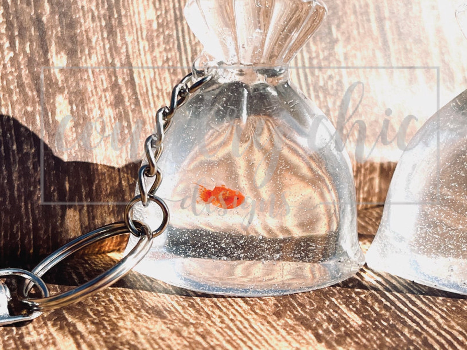 Goldfish keychain/goldfish for kids/goldfish in a bag/fish in Etsy