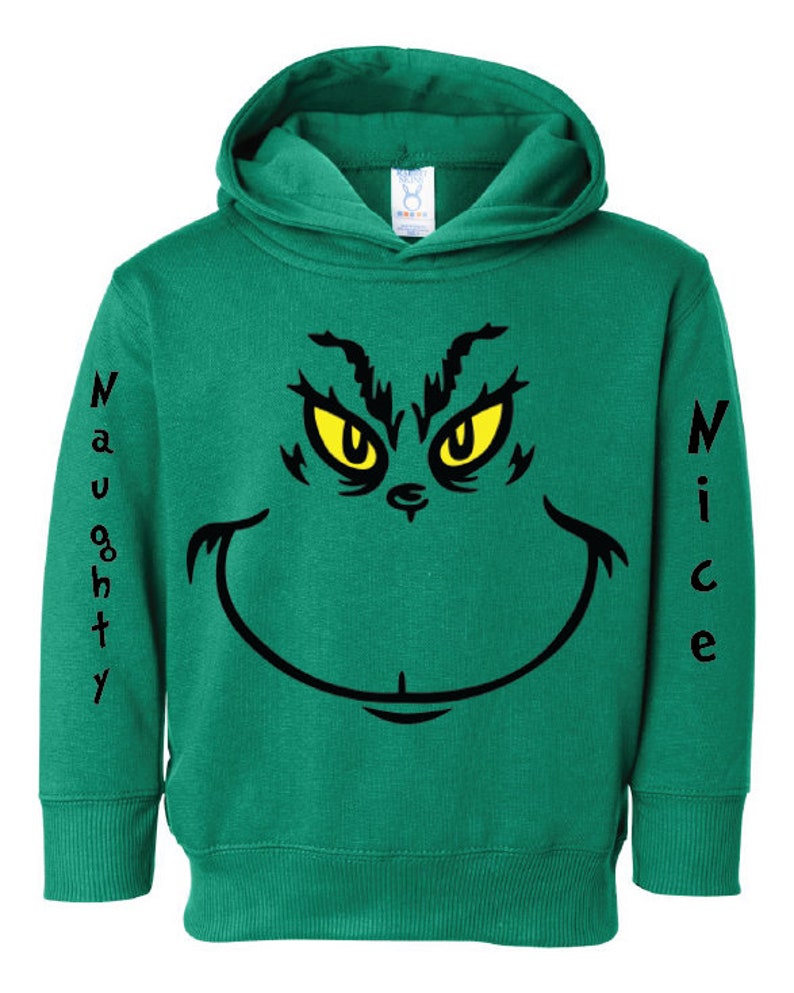 grinch youth hoodiechristmas hoodiegrinch christmas hoodiecute hoodielove christmasgrinchgreen hoodiechristmas grinch