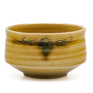 Japanese Matcha Bowl - 加藤裕重 Katō Hiroshige - Akazu-yaki Ki-Seto Chawan