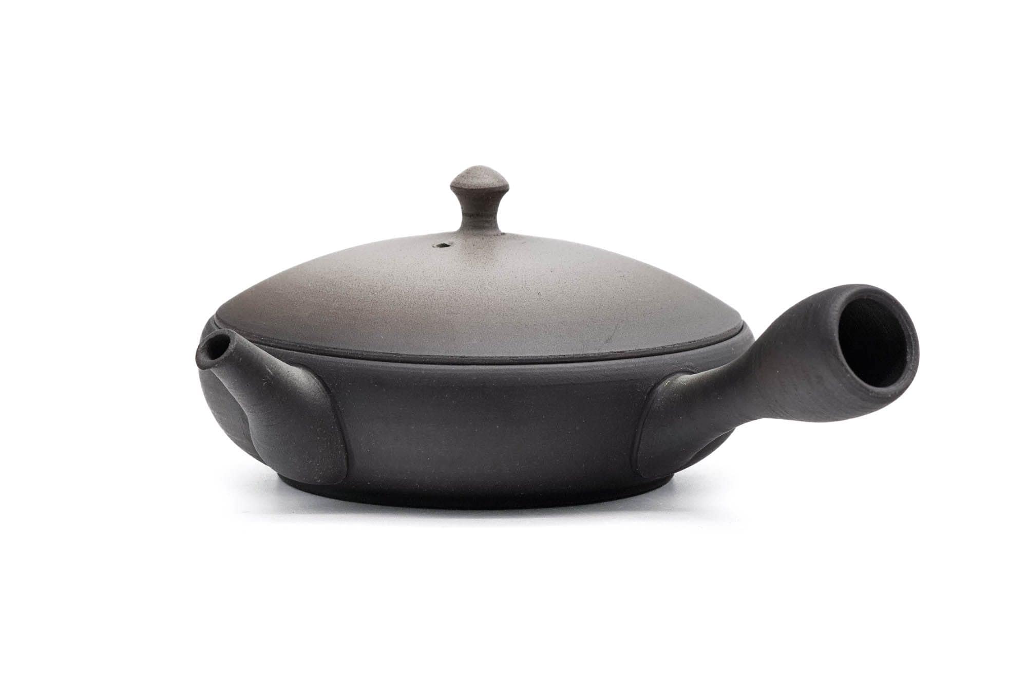 kanyanです！！！！！ Japanese Kyusu - 前川淳蔵 Junzō Maekawa - Grey Gradient Tokoname