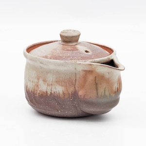 Japanese Houhin - 椿秀窯 Tsubakihide Kiln - Hagi-yaki Handleless Teapot - 200ml