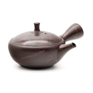 Japanese Kyusu - 玉龍 Gyokuryu Umehara - Benishibori Tokoname Teapot - 200ml