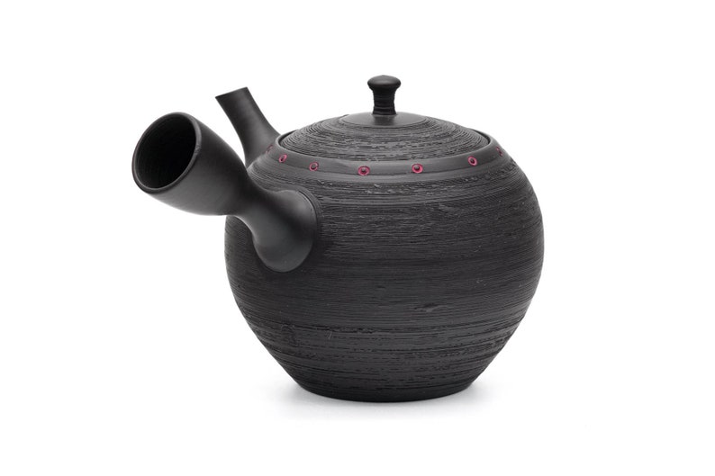 Hokuryū Kiln Matsugawa Kokudei Tokoname-yaki Teapot - Thumbnail 4