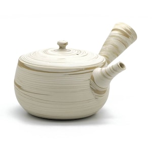 Japanese Kyusu - 陶仙窯 Tosen Kiln - Nerikomi Tokoname-yaki Ceramic Marbled Teapot - 250ml