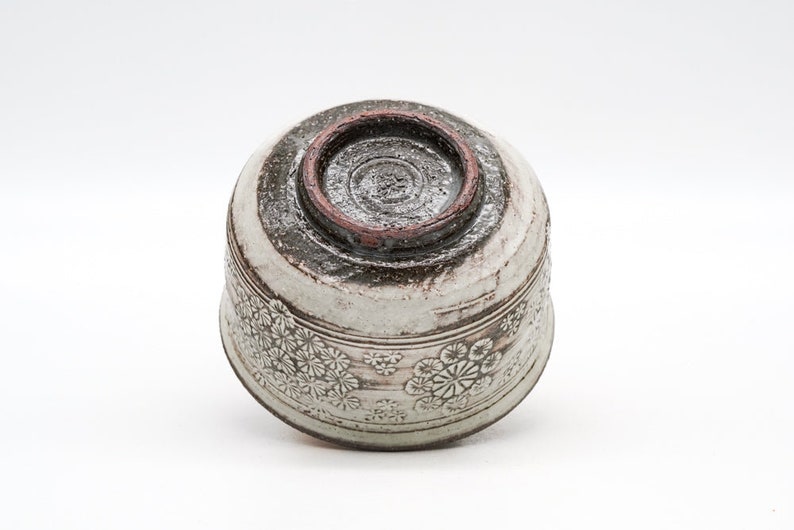 Floral Kohiki Mishima Yunomi - Thumbnail 5