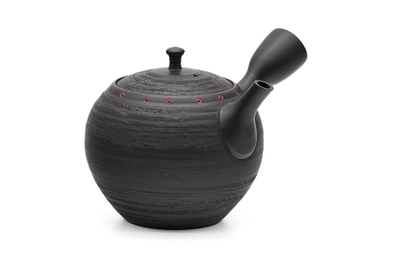 Hokuryū Kiln Matsugawa Kokudei Tokoname-yaki Teapot - Thumbnail 2