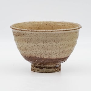 Japanese Matcha Bowl - 小松健 Ken Komatsu - Biwa-iro Ido Hagi-yaki Chawan - 250ml
