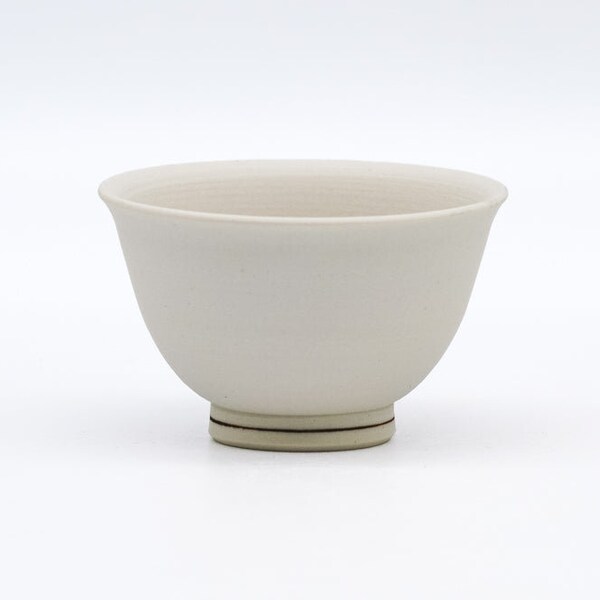 Japanese Teacup - 前川淳蔵 Junzō Maekawa - White Senchawan - 30ml