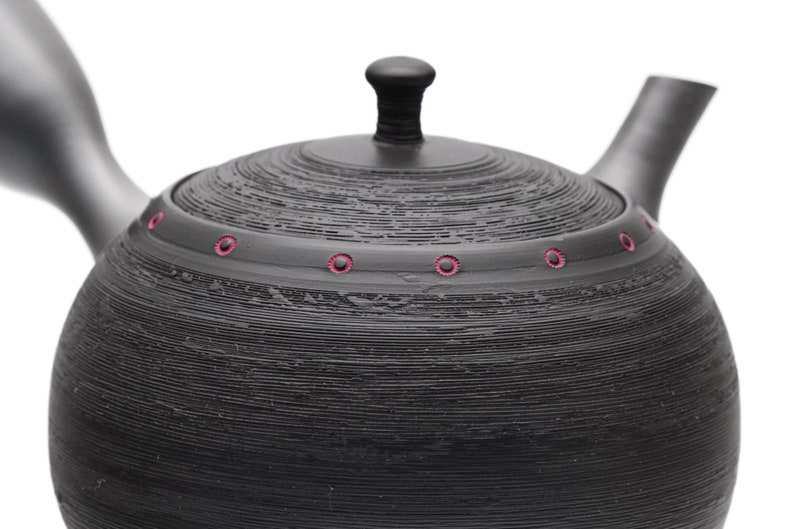 Hokuryū Kiln Matsugawa Kokudei Tokoname-yaki Teapot - Thumbnail 5