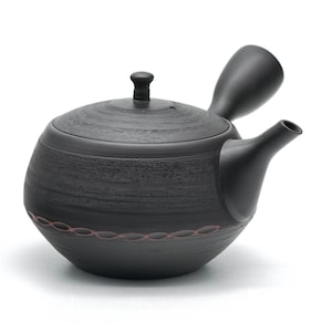 Japanese Kyusu - 北龍 Hokuryu - Shudashi Kokudei Tokoname-yaki Teapot - 300ml