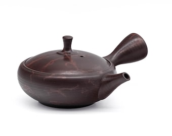 Japanese Kyusu - 玉龍 Gyokuryu Umehara - Benishibori Tokoname-yaki Teapot - 110ml