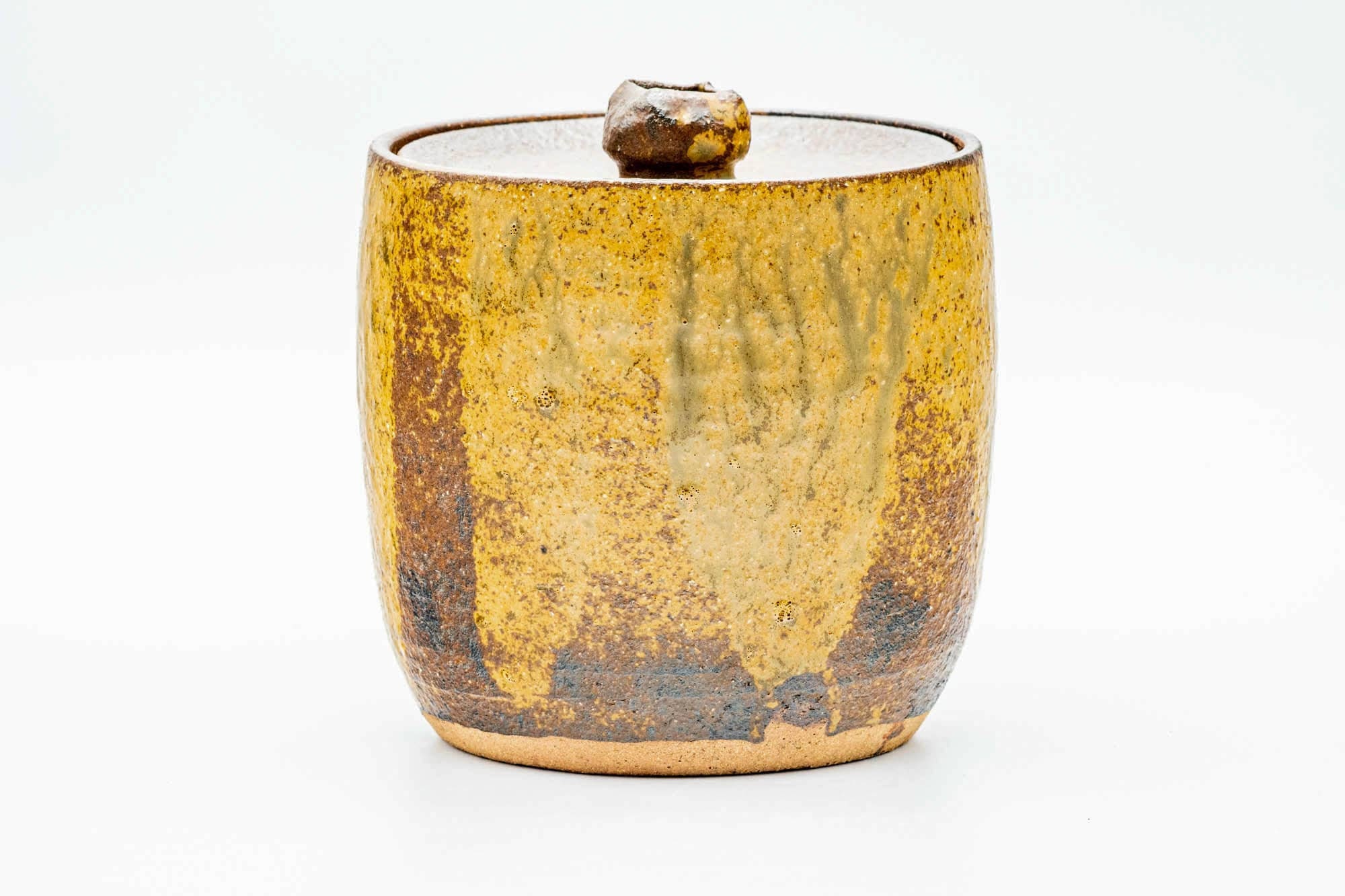 Japanese Mizusashi Beige Brown Drip-glazed Water Container 1000ml - Etsy  Canada