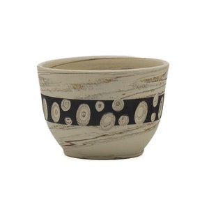 Japanische Teetasse - 堀ät 見 Takumi Hotta - Mizutama Nerikomi Tokoname-yaki Yunomi - 110ml