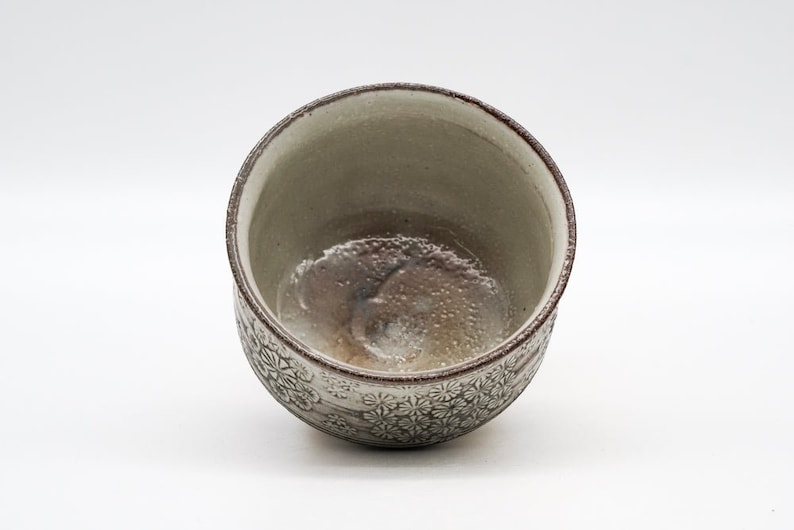 Floral Kohiki Mishima Yunomi - Thumbnail 2
