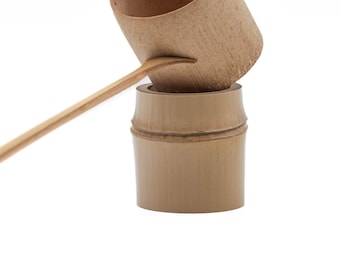 竹蓋置・黄瀬戸竹形蓋置 茶道具 黄瀬戸蓋置 - Etsy 日本