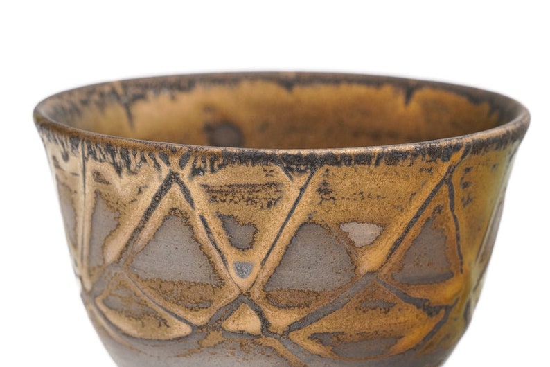 Tezumi Kurokinsai Kiyomizu Yunomi Teacup - Thumbnail 5