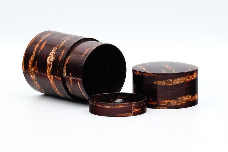 Tomioka Kabazaiku Tea Canister