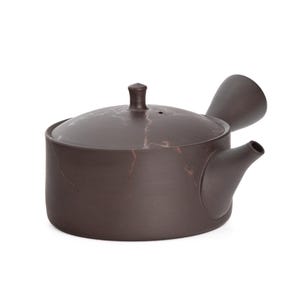 Kyusu giapponese - 玉光 Gyokko Kiln - Teiera Tokoname-yaki marrone Benishibori - 200 ml