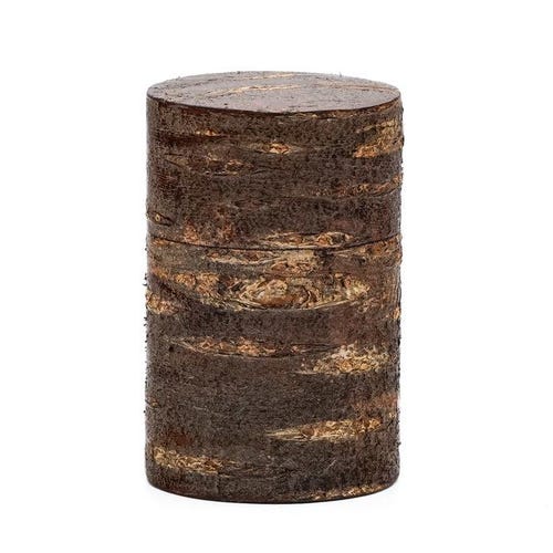 Japanese Chazutsu - Tomioka - Unpolished Wooden Cherry Bark Tea Canister
