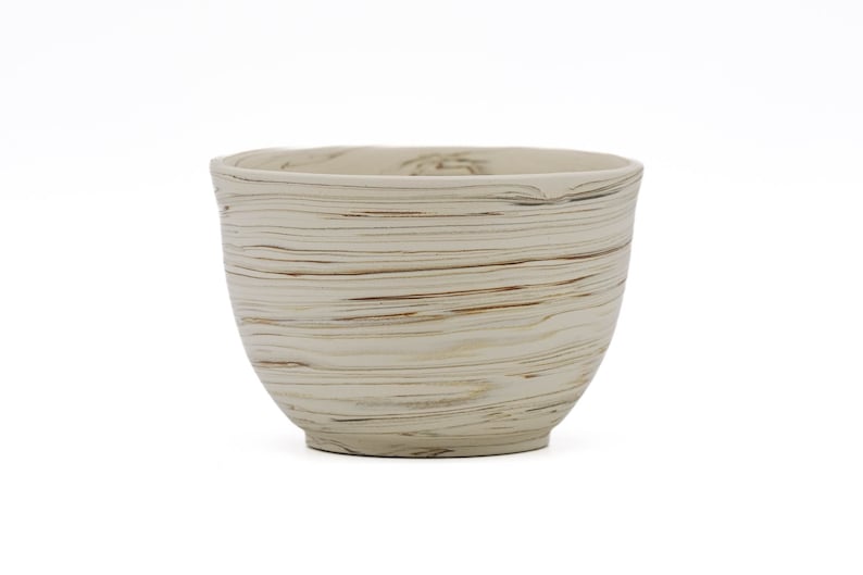 Kenji Kiln Nerikomi Tokoname-yaki Yunomi Teacup
