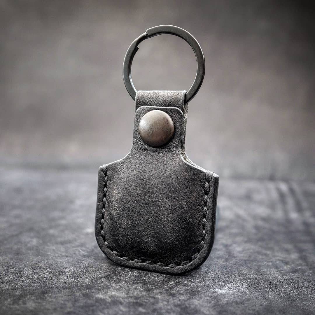 Leather Airtag Case Leather Airtag Keychain Leather Coin Etsy UK