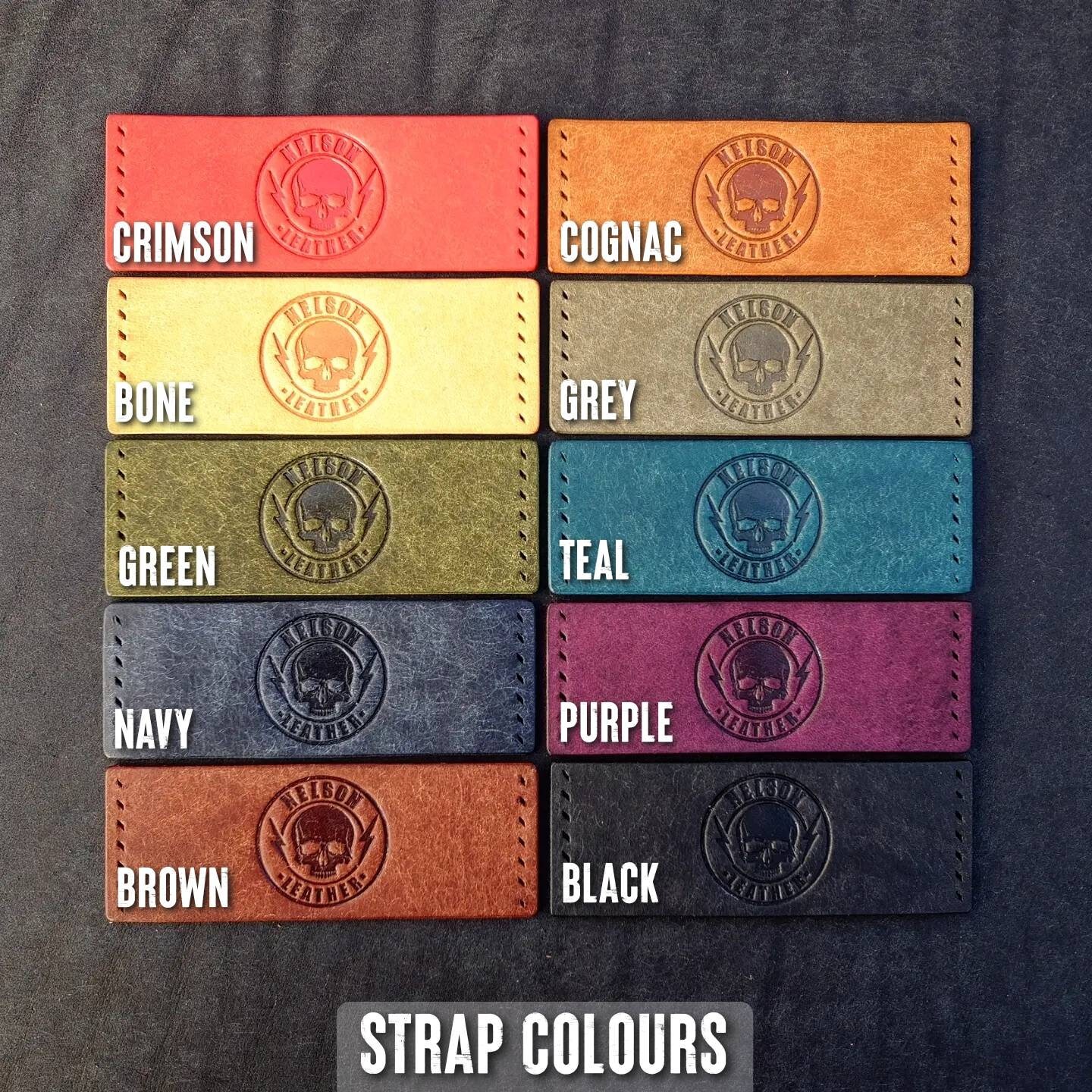 EDC Leather Flap Wallet Full Grain Leather Wallet EDC Etsy