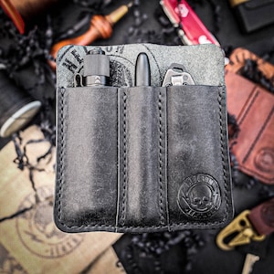 Organizer tascabile in pelle, custodia Leatherman, custodia per coltellino svizzero, custodia EDC, custodia multiuso, custodia per coltellino, custodia per uso quotidiano, custodia EDC